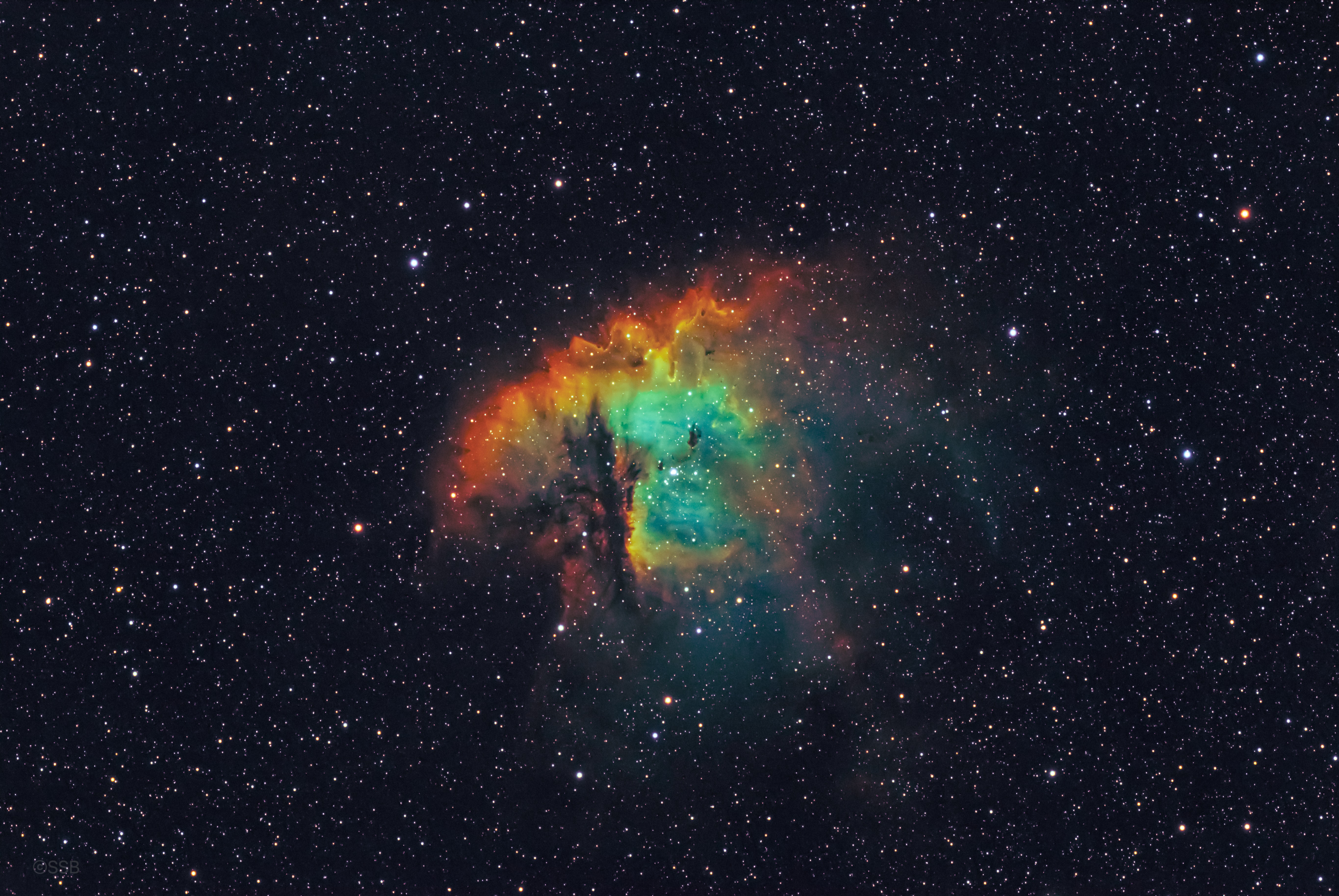 The pac-man Nebula, taken by Aldebaran S.